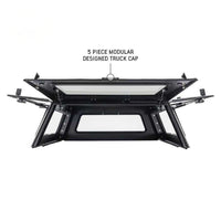 2016-2023 Toyota Tacoma Expedition Truck Cap | 5-Piece Modular Design | 5 ft. Bed