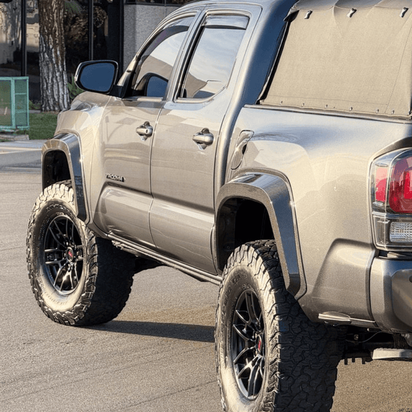 【新品タグ付】THETOE Poros Flare Onepiece gray Nytop Fender Flare Kit for Tundra (2022-2025) | Aspire Auto