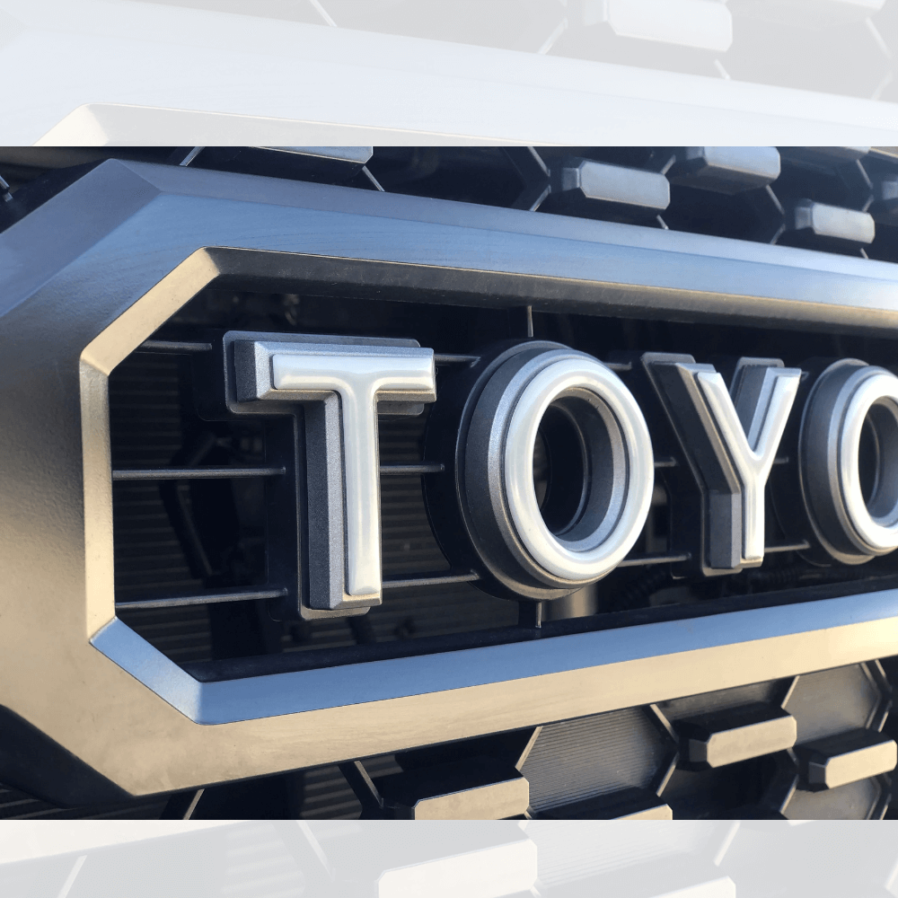 2016-2023 Toyota Tacoma Grille Letter Overlays