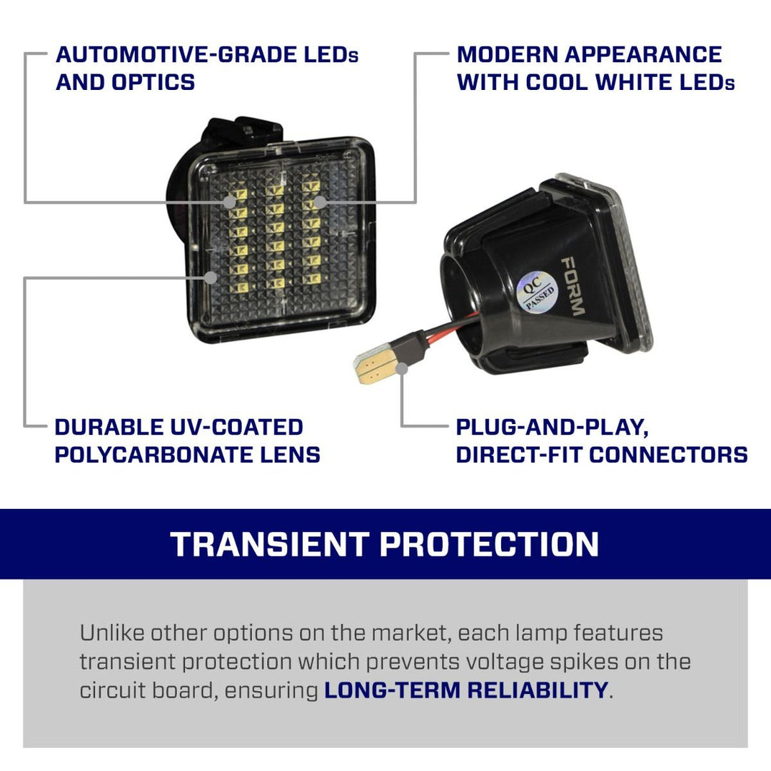 2016-2023 Toyota Tacoma LED License Plate Lights [Pair]