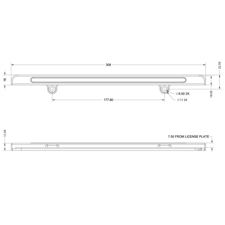 2016-2023 Toyota Tacoma LP-R Led Reverse Light System 5500k White