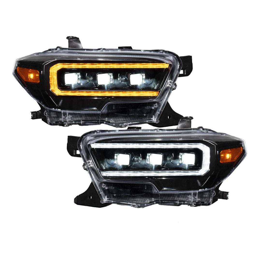 2016-2023 Toyota Tacoma Sequential LED Projector Headlights [PAIR]