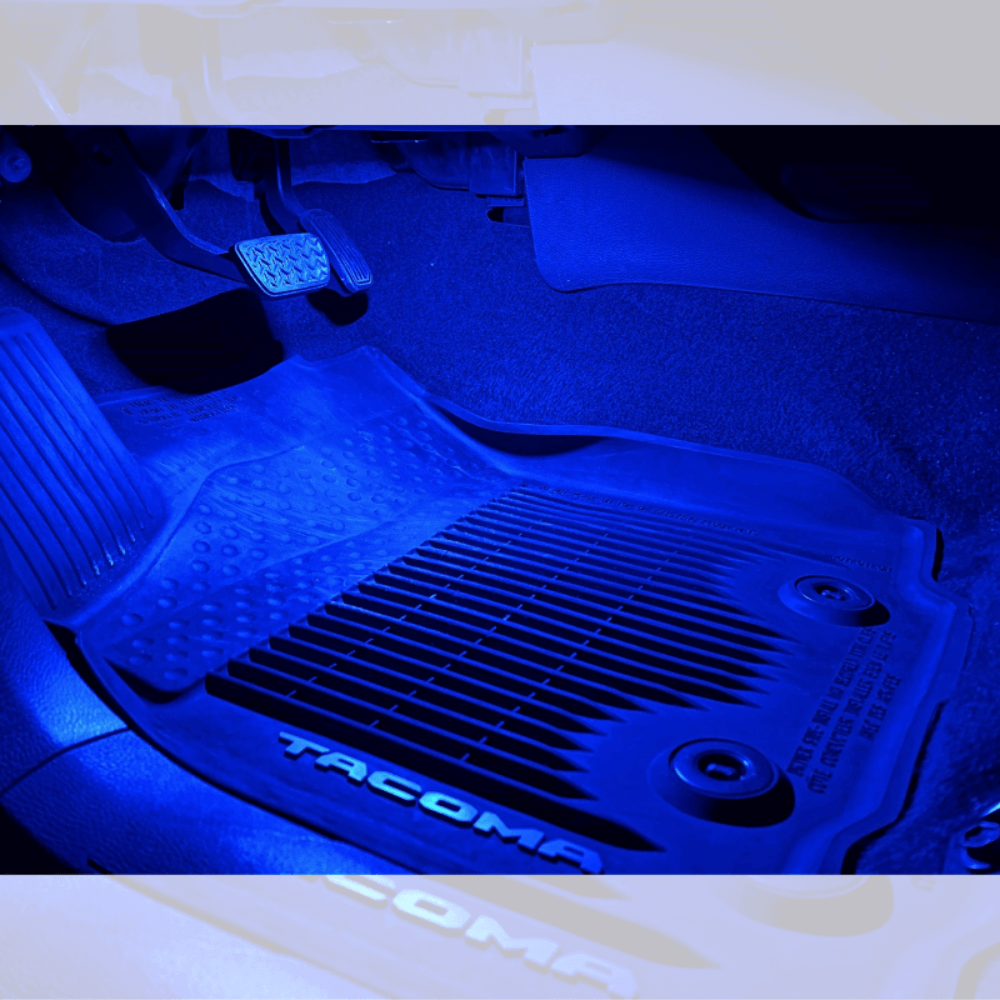 2016-2023 Toyota Tacoma Switched Dual Output Footwell Kit + Interior Lights