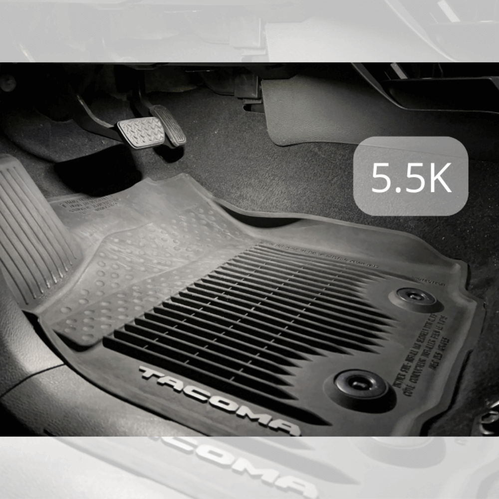 2016-2023 Toyota Tacoma Switched Dual Output Footwell Kit + Interior Lights