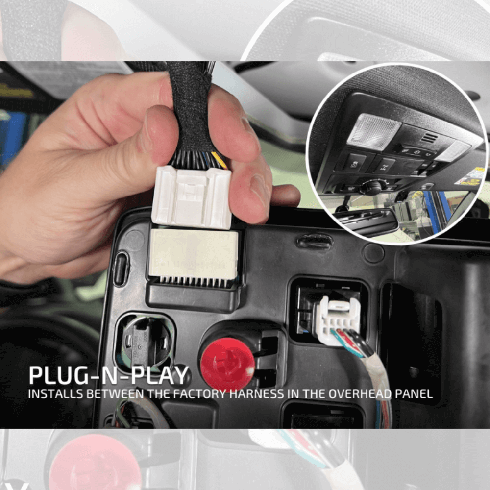 2016-2023 Toyota Tacoma Switched Dual Output Footwell Kit + Interior Lights