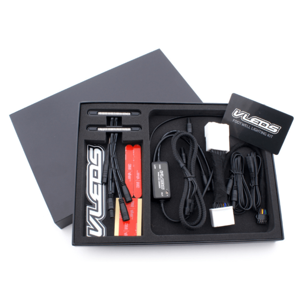 2016-2023 Toyota Tacoma Switched Dual Output Footwell Kit + Interior Lights