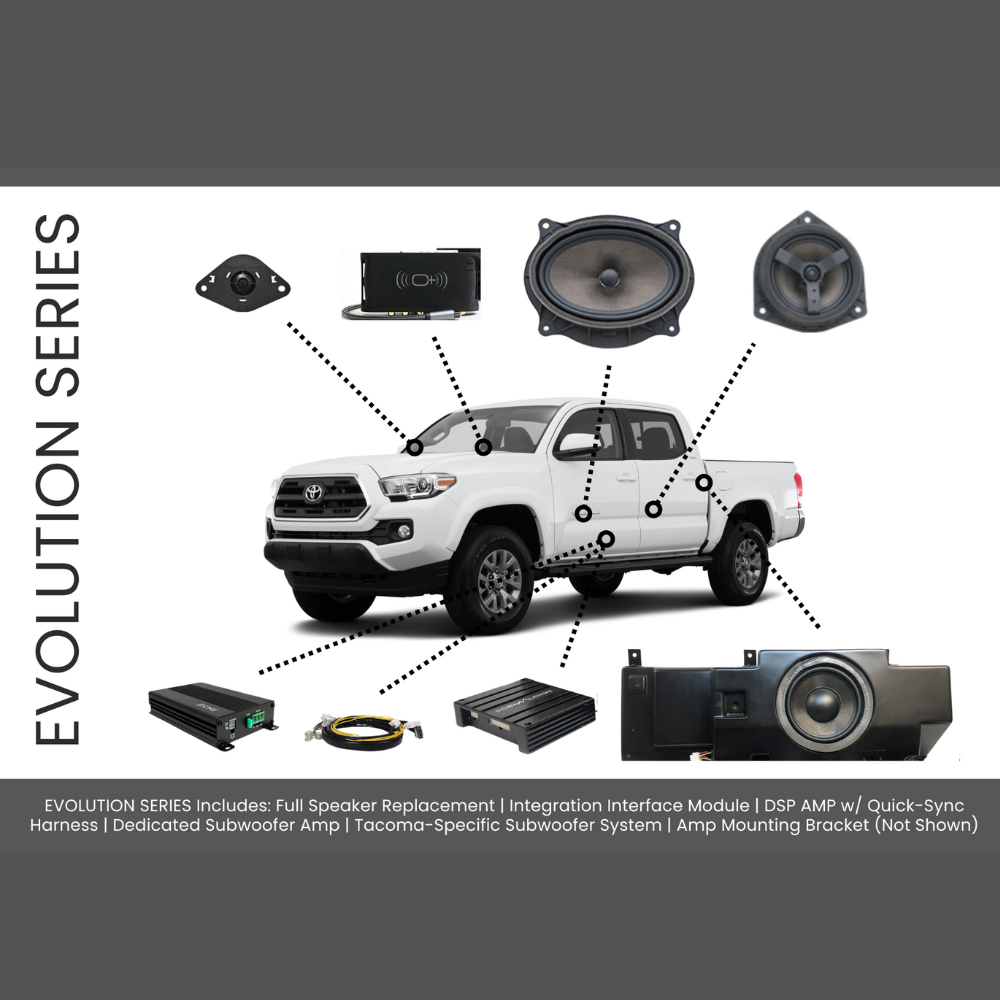 2016 toyota best sale tacoma subwoofer