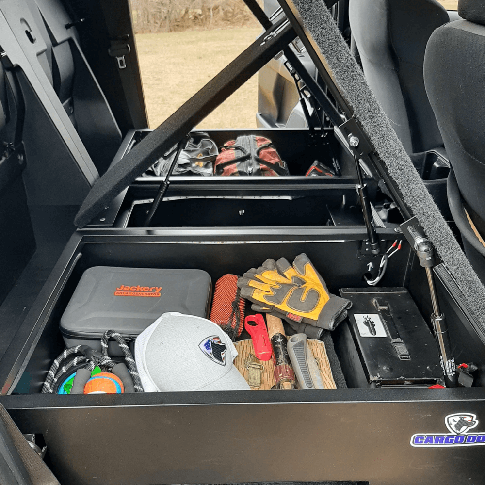 2016-2023 Toyota Tacoma Rear Seat-Delete Storage System