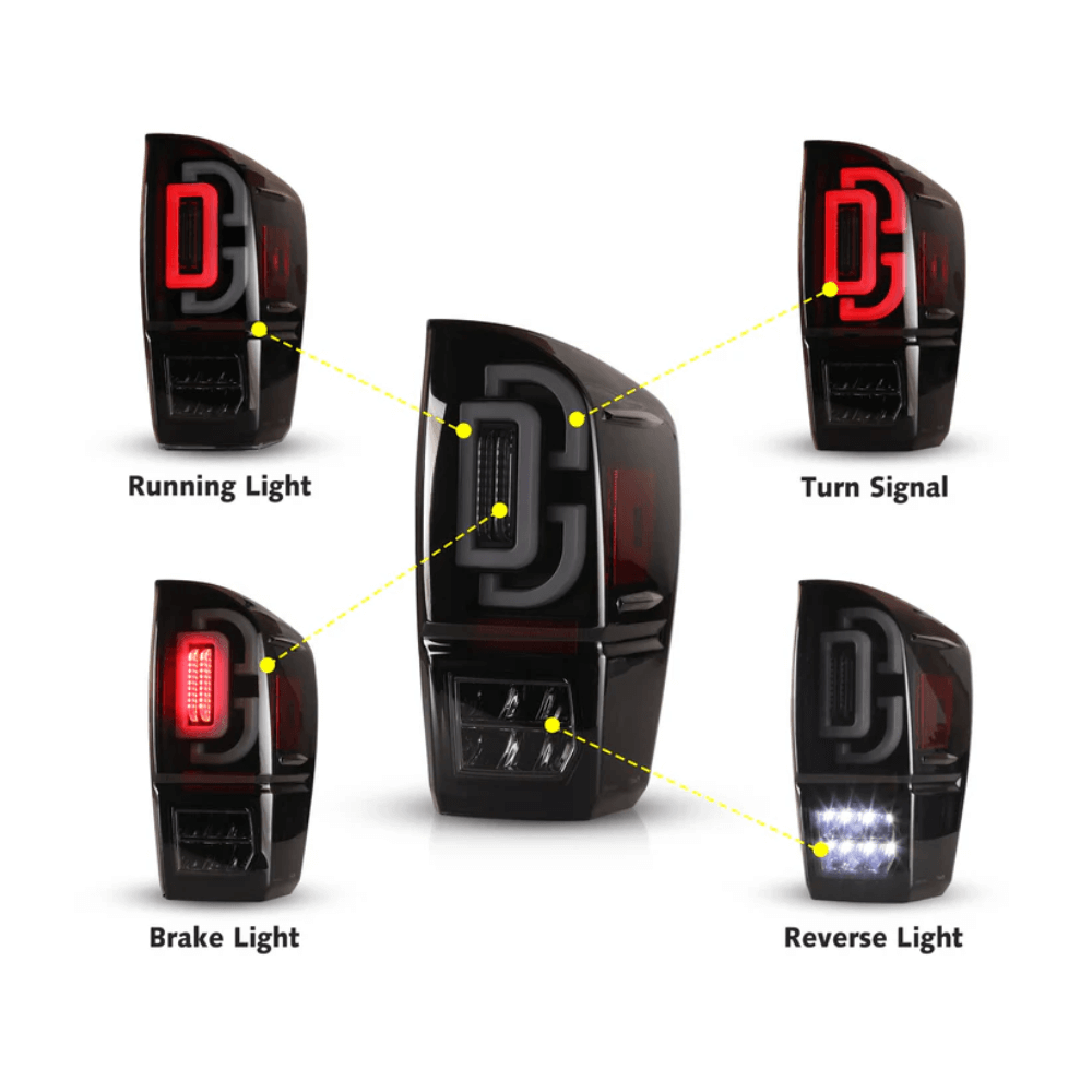 2016-2023 Toyota Tacoma Sequential LED Tail Lights