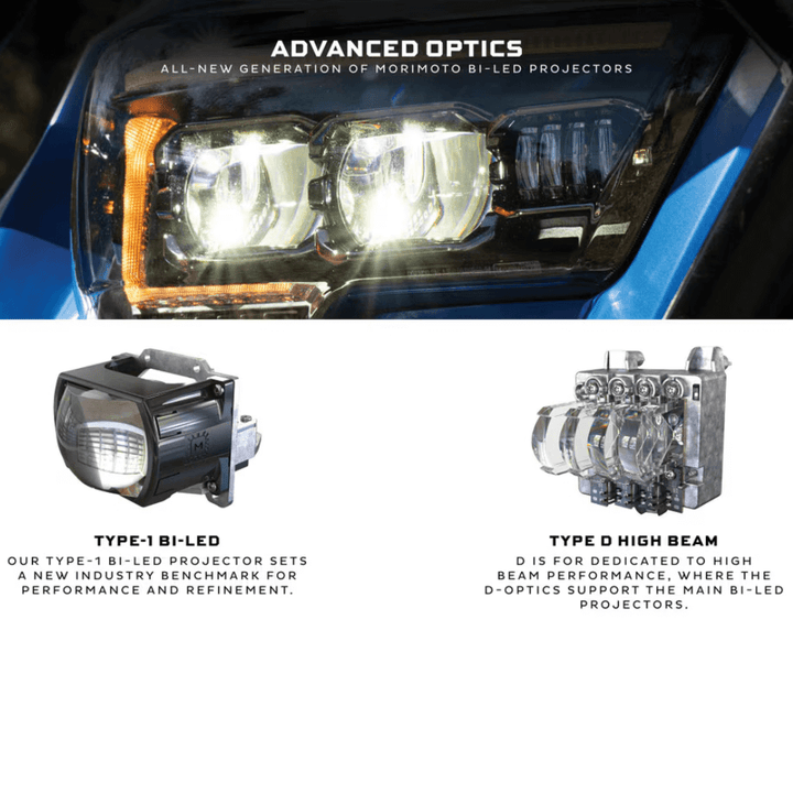 2016-2023 Toyota Tacoma XB Evo LED Headlights