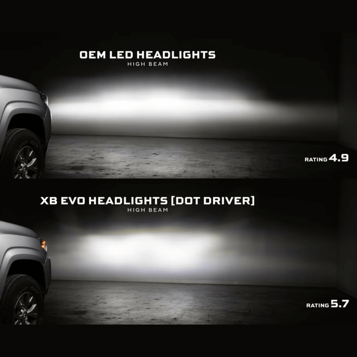 2016-2023 Toyota Tacoma XB Evo LED Headlights