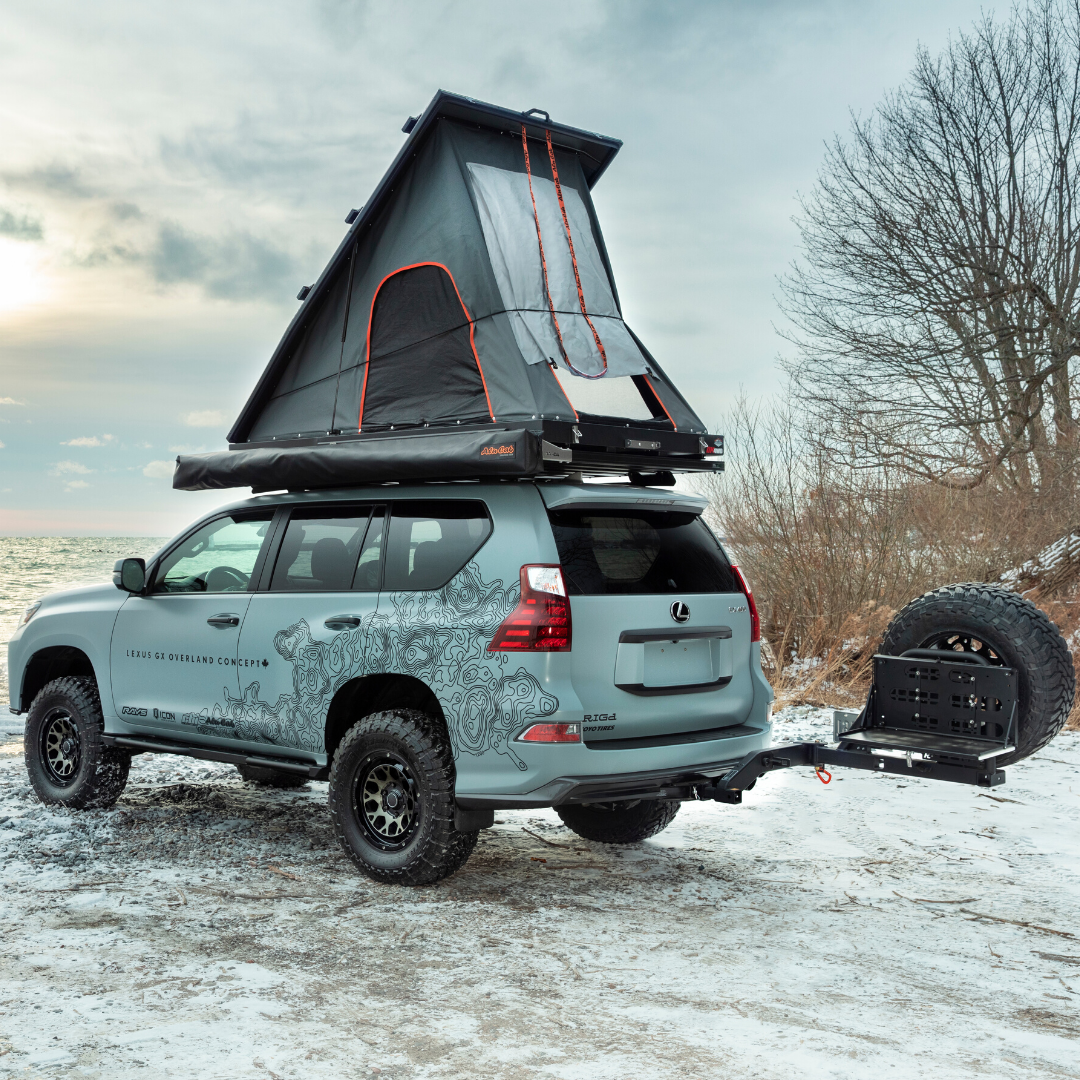 UltraSwing™ Multi-Fit Spare Tire Hitch Mount