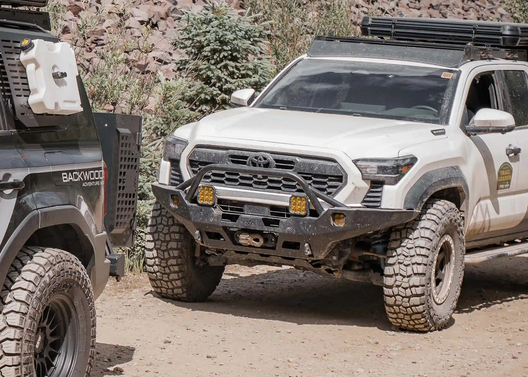 Hi-Lite Overland Toyota Tacoma Front Bumper with Prerunner Bull Bar fits 2024+ Toyota Tacoma