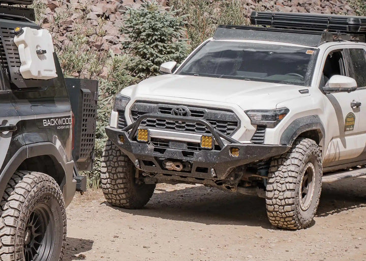 Hi-Lite Overland Toyota Tacoma Front Bumper with Prerunner Bull Bar fits 2024+ Toyota Tacoma