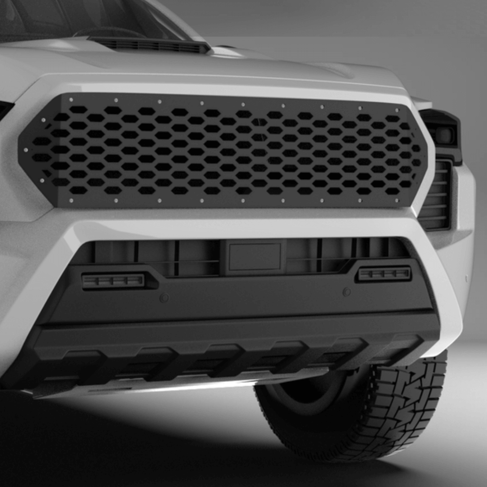 2024+ Toyota Tacoma Mesh Grille Laser Cut Mesh Style