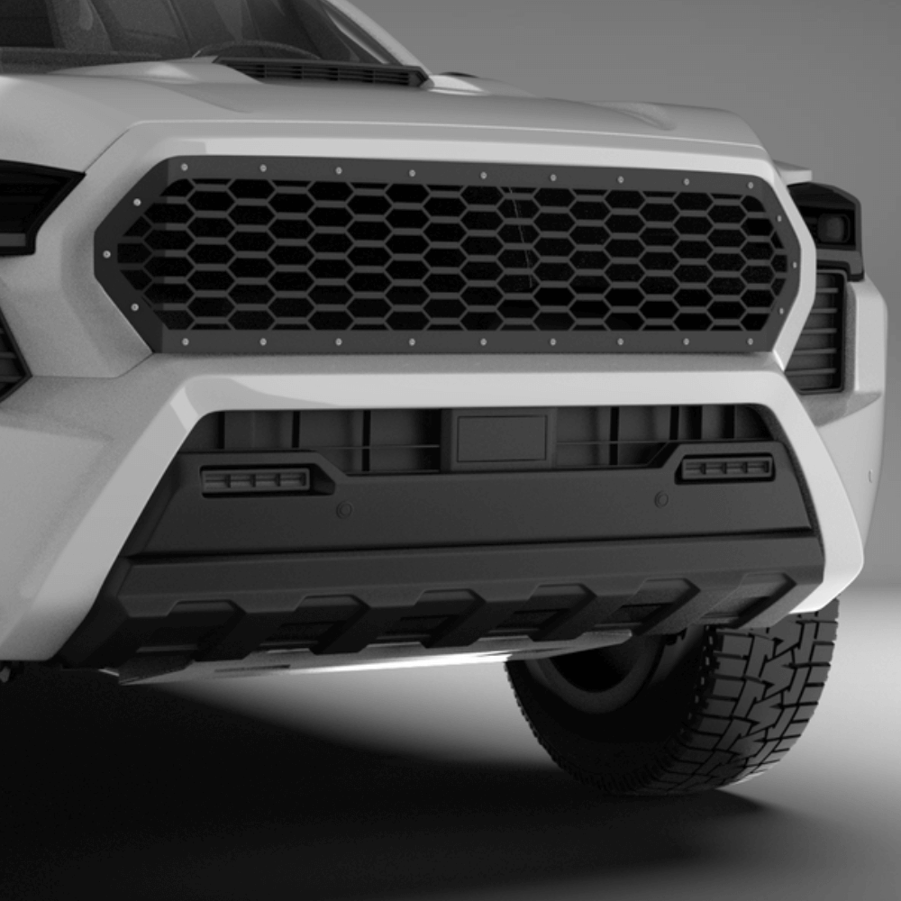 2024+ Toyota Tacoma Mesh Grille Laser Cut Mesh Style