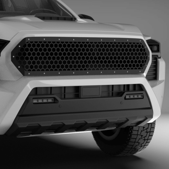 2024+ Toyota Tacoma Mesh Grille Laser Cut Mesh Style