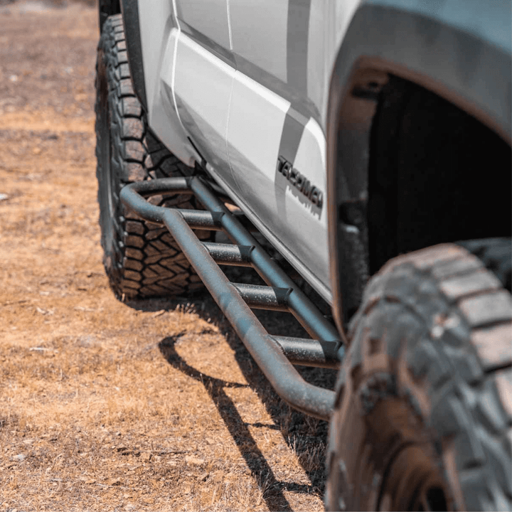 2024+ Toyota Tacoma Long Bed Rock Sliders