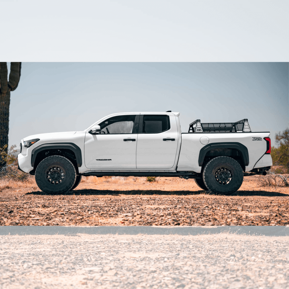 2024+ Toyota Tacoma Long Bed Rock Sliders