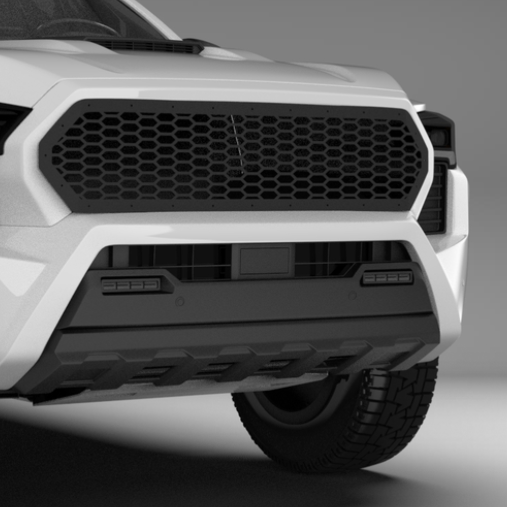 2024+ Toyota Tacoma Mesh Grille Laser Cut Mesh Style