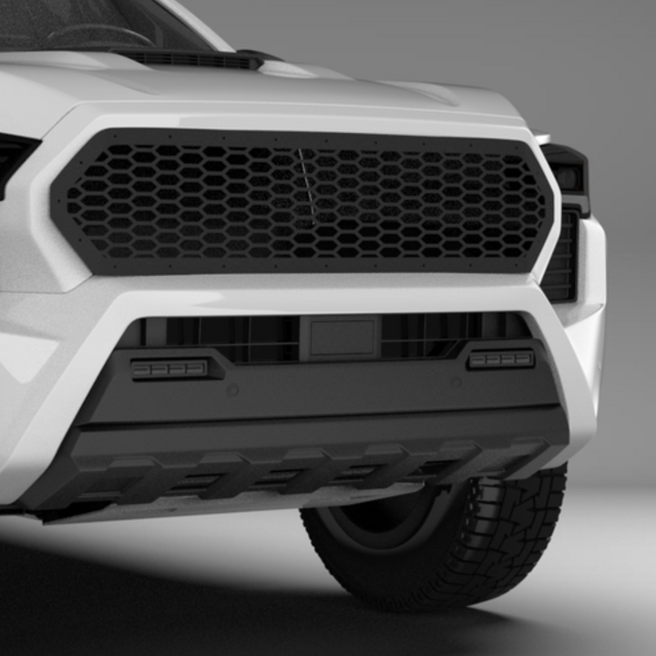 2024+ Toyota Tacoma Mesh Grille Laser Cut Mesh Style