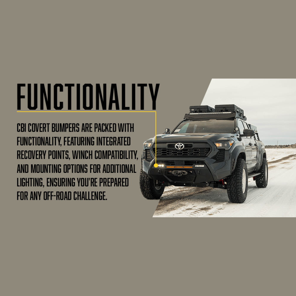 Covert Front Covert Front Bumper Fits 2024+ Toyota Tacoma