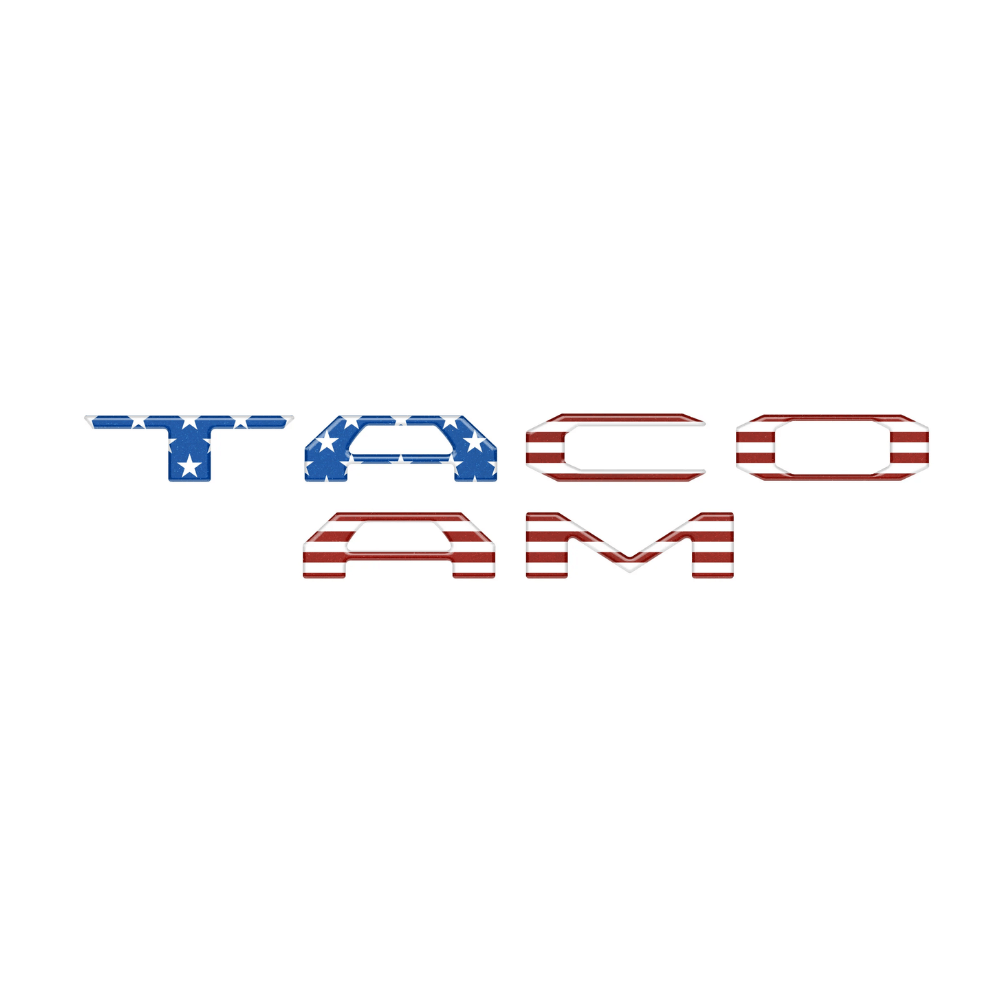 2024+ Toyota Tacoma Glovebox Letter Overlays