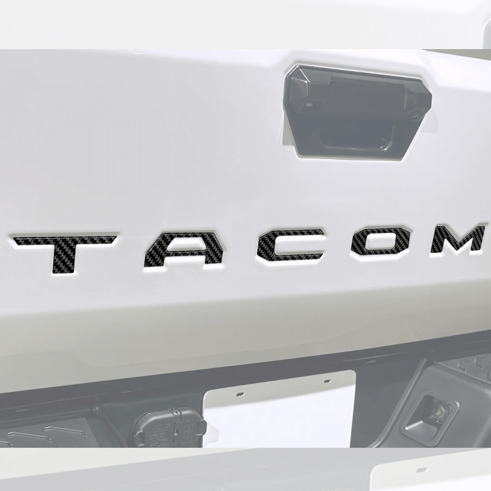 2024+ Toyota Tacoma Tailgate Letter Inserts