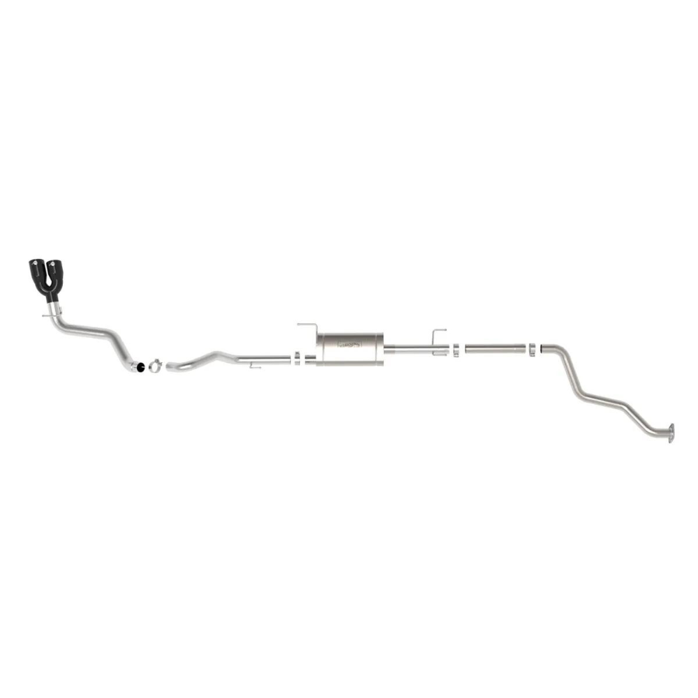 2024+ Toyota Tacoma Vulcan Series 2-1/2 IN to 3 IN 304 Stainless Steel Cat-Back Exhaust System