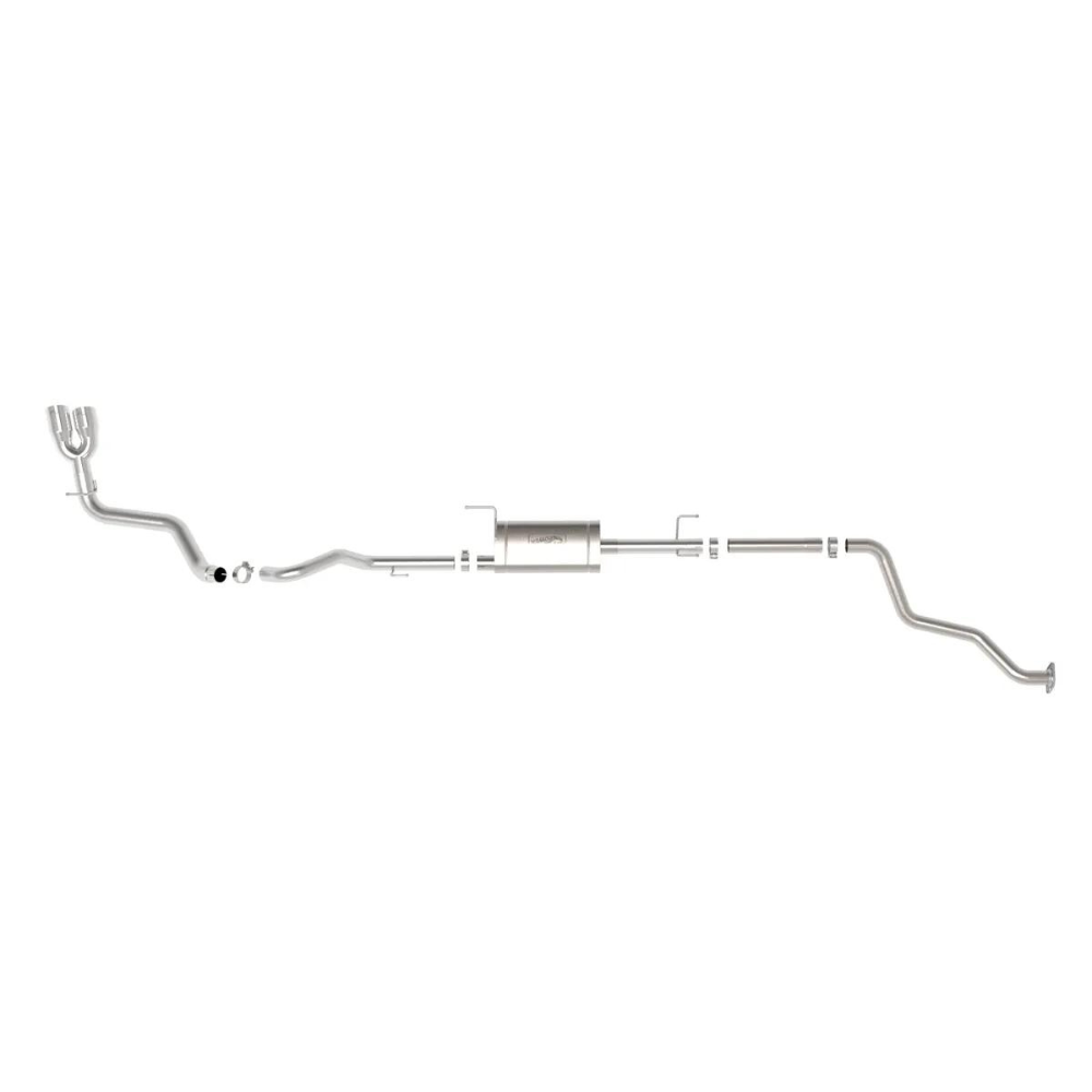 2024+ Toyota Tacoma Vulcan Series 2-1/2 IN to 3 IN 304 Stainless Steel Cat-Back Exhaust System