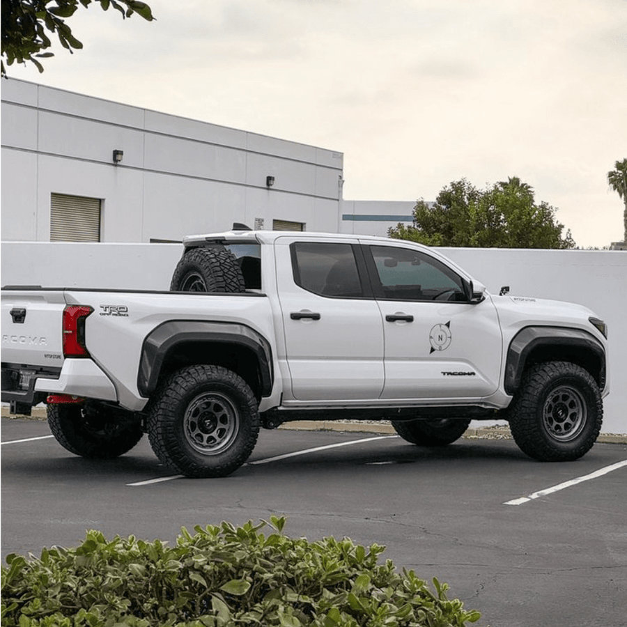 Rough Country Sport Style Fender Flares For 2024-2025 Toyota Tacoma (O-T12421) - Flat Black