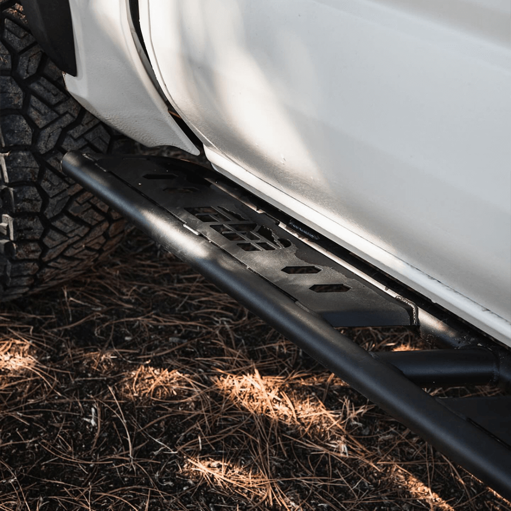 2024+ Toyota Tacoma Overland Bolt-On Rock Sliders