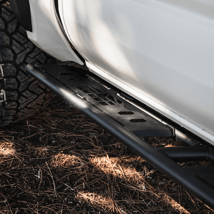 2024+ Toyota Tacoma Overland Bolt-On Rock Sliders