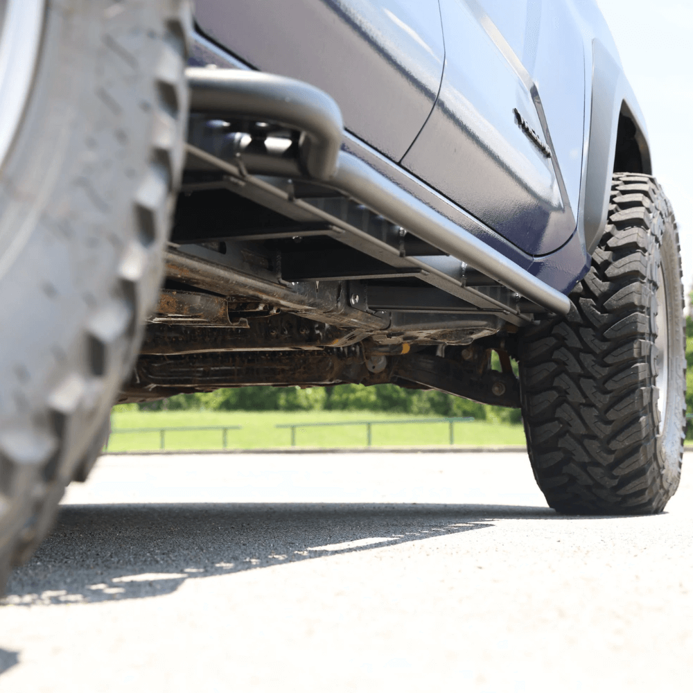 2024+ Toyota Tacoma Southern Style Rock Sliders | Double Cab Short Bed