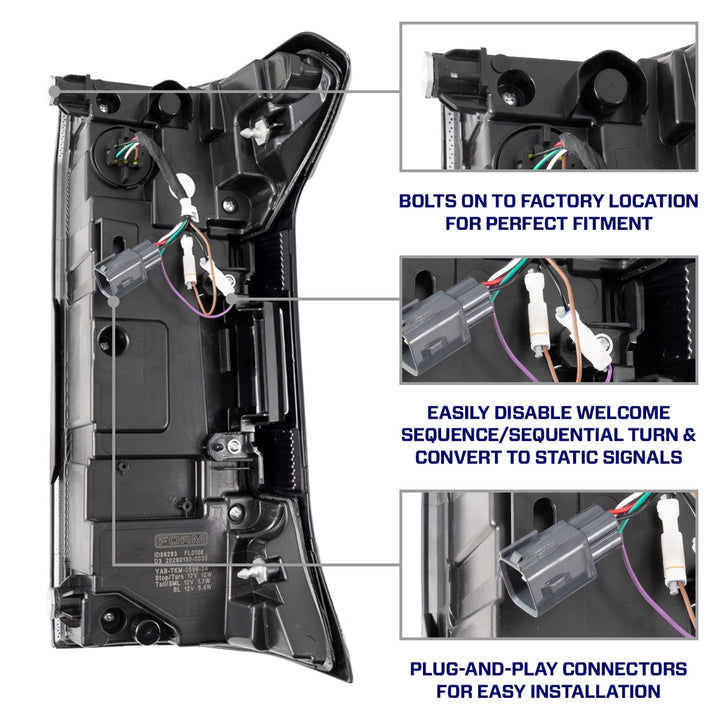 LED Tail Lights for 2024+ Toyota Tacoma