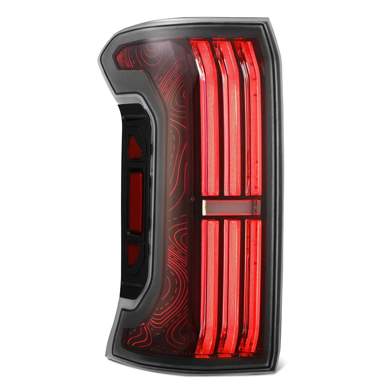 TOPO-ETCH NOVA-Series Prismatic LED Tail Lights fit 2024+ Toyota Tacoma
