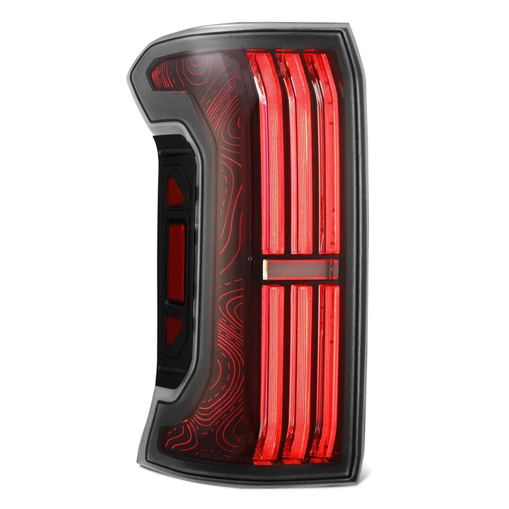 TOPO-ETCH NOVA-Series Prismatic LED Tail Lights fit 2024+ Toyota Tacoma