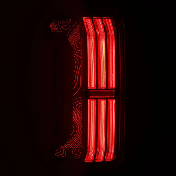 TOPO-ETCH NOVA-Series Prismatic LED Tail Lights for 2024+ Toyota Tacoma