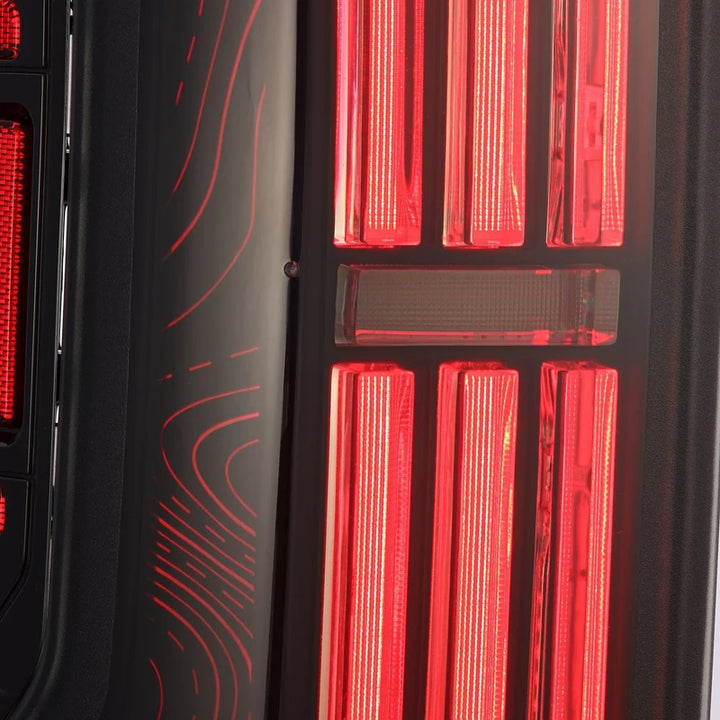 TOPO-ETCH NOVA-Series Prismatic LED Tail Lights fit 2024+ Toyota Tacoma
