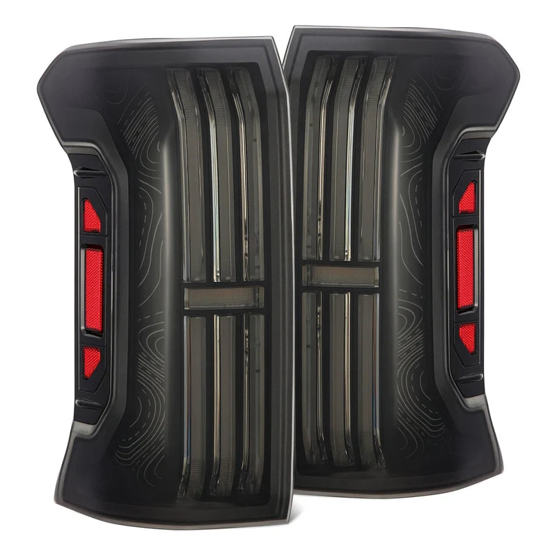 TOPO-ETCH NOVA-Series Prismatic LED Tail Lights fit 2024+ Toyota Tacoma