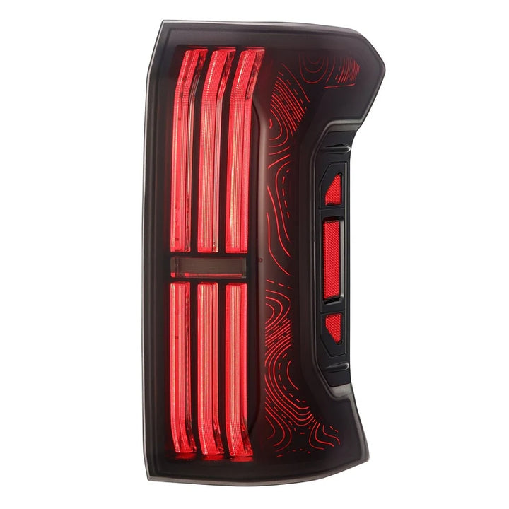 TOPO-ETCH NOVA-Series Prismatic LED Tail Lights fit 2024+ Toyota Tacoma