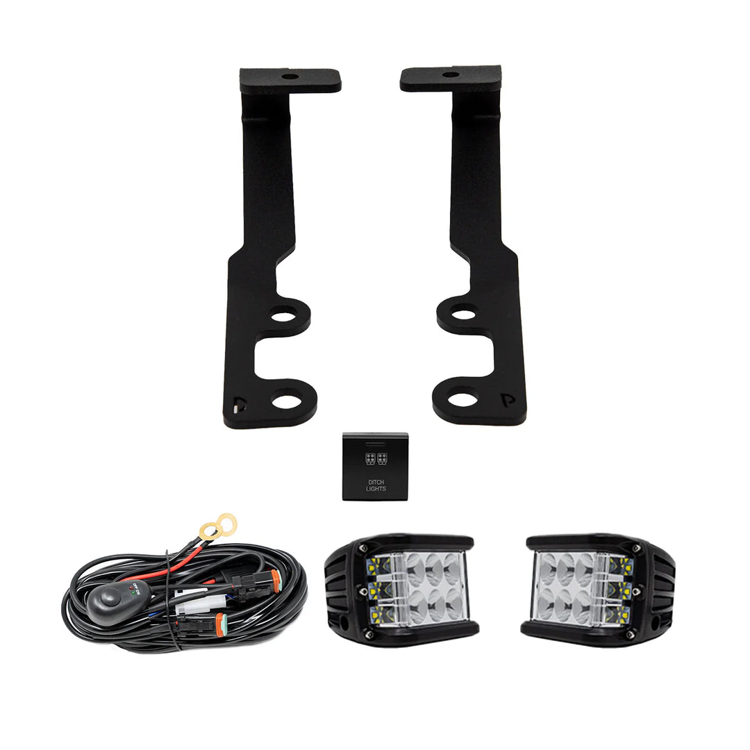 Ditch Light Bracket Kit Fits 2024+ Toyota Tacoma