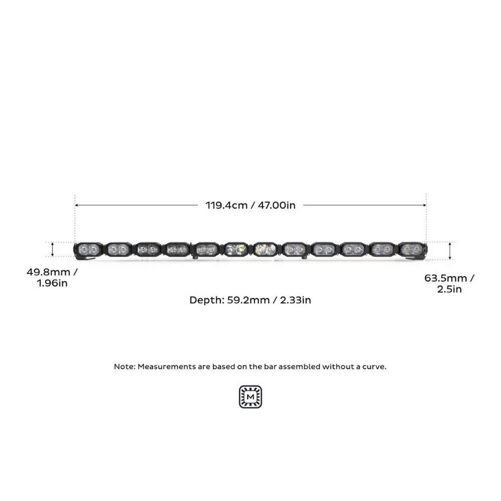 2Banger Bar: 12 Pod / 47"