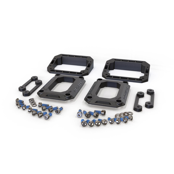 2Banger Pod Lights: Flush Mounting Kit