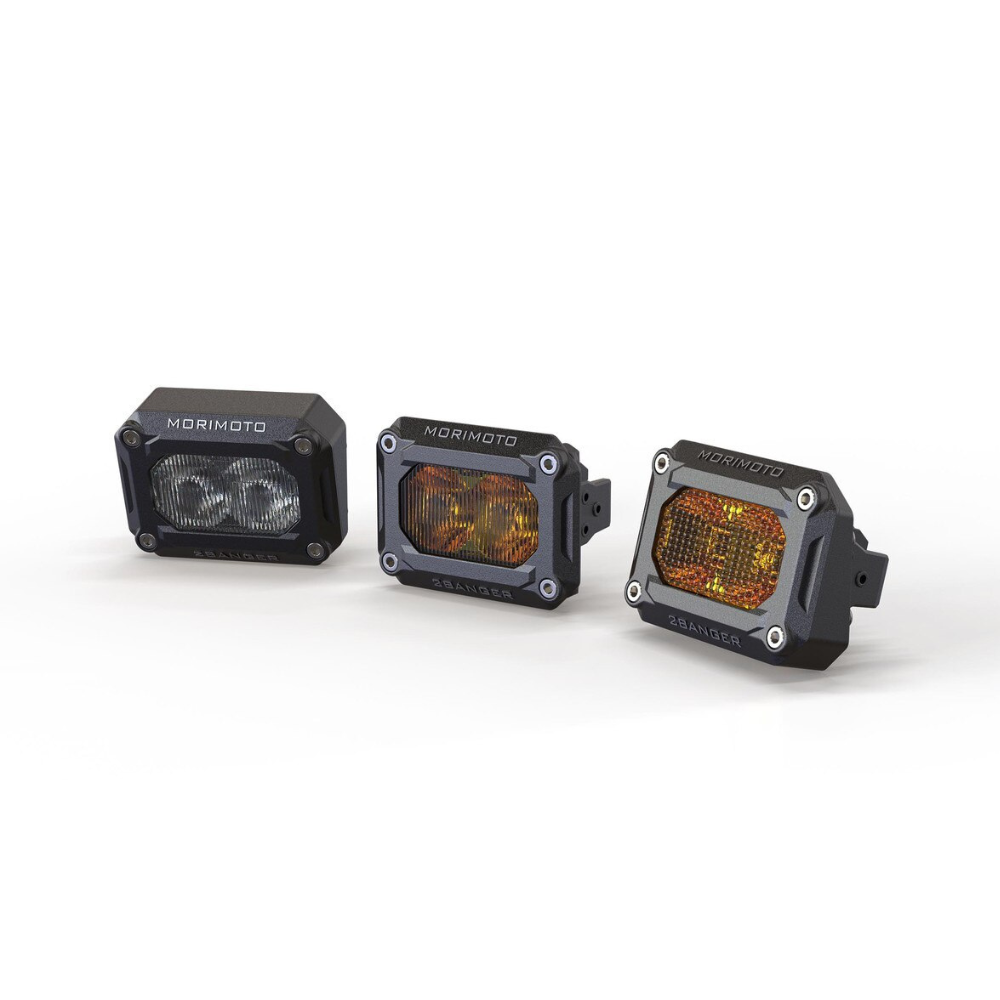 2Banger Pod Lights: Flush Mounting Kit