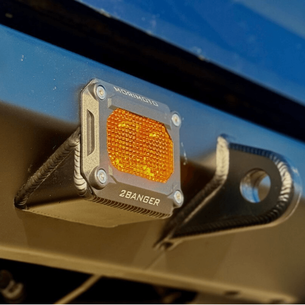 2Banger Pod Lights: Flush Mounting Kit