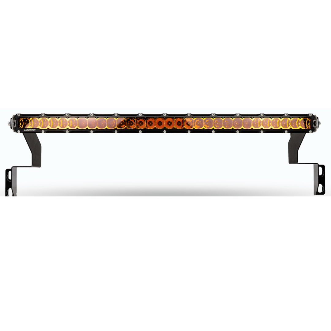 2016-2021 Toyota Tacoma Behind The Grille - 30 Inch Light Bar - Amber Lens