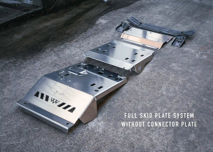 Full Aluminum Skid Plate System fits 2005-2023 Toyota Tacoma