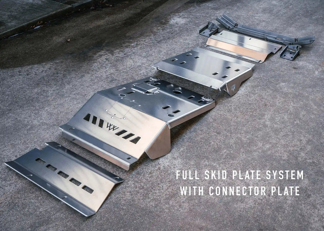 Full Aluminum Skid Plate System fits 2005-2023 Toyota Tacoma