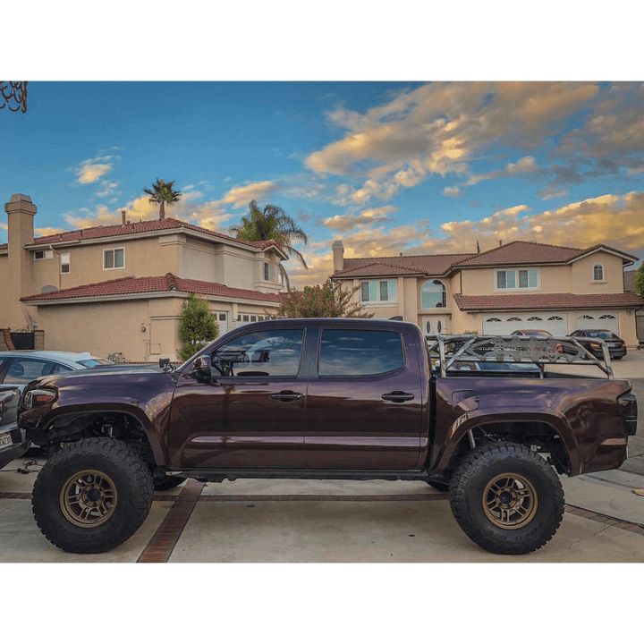 3" Bulge Off Road Fiberglass Bedsides Fits 2016-2023 Toyota Tacoma